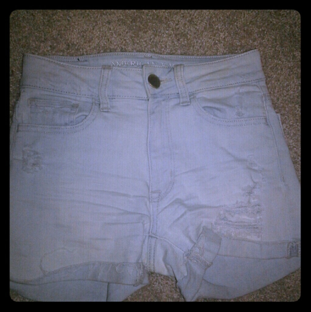 High waisted shorts